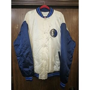 Vintage Dallas Mavericks Jacket Mens XL NBA Basketball G-III Carl Banks 90s